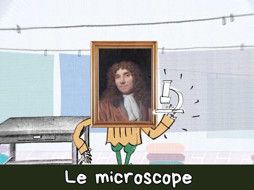 Antoni van Leeuwenhoek et le microscope