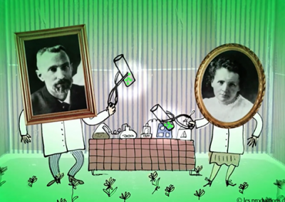 La radiothérapie de Pierre et Marie Curie