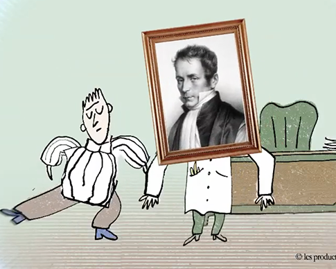 René Laennec et le stéthoscope
