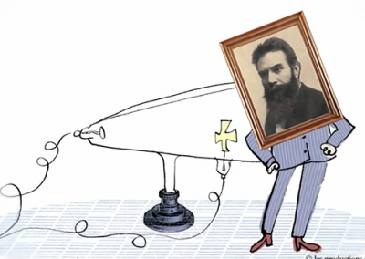 Wilhelm Röntgen et les rayons X