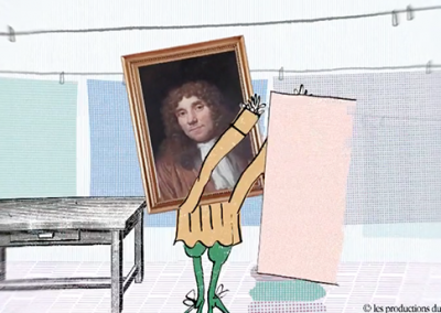 Antoni van Leeuwenhoek et le microscope