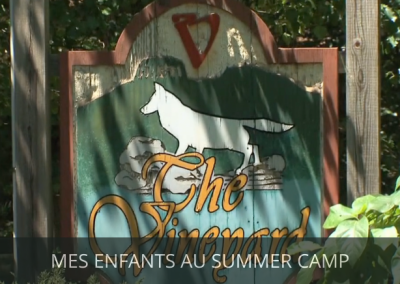 Mes enfants au summer camp